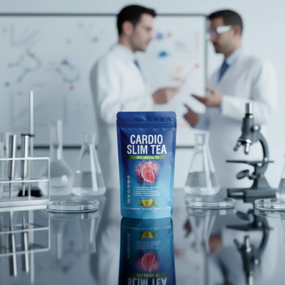 Diagram showing how Cardio Slim Tea works